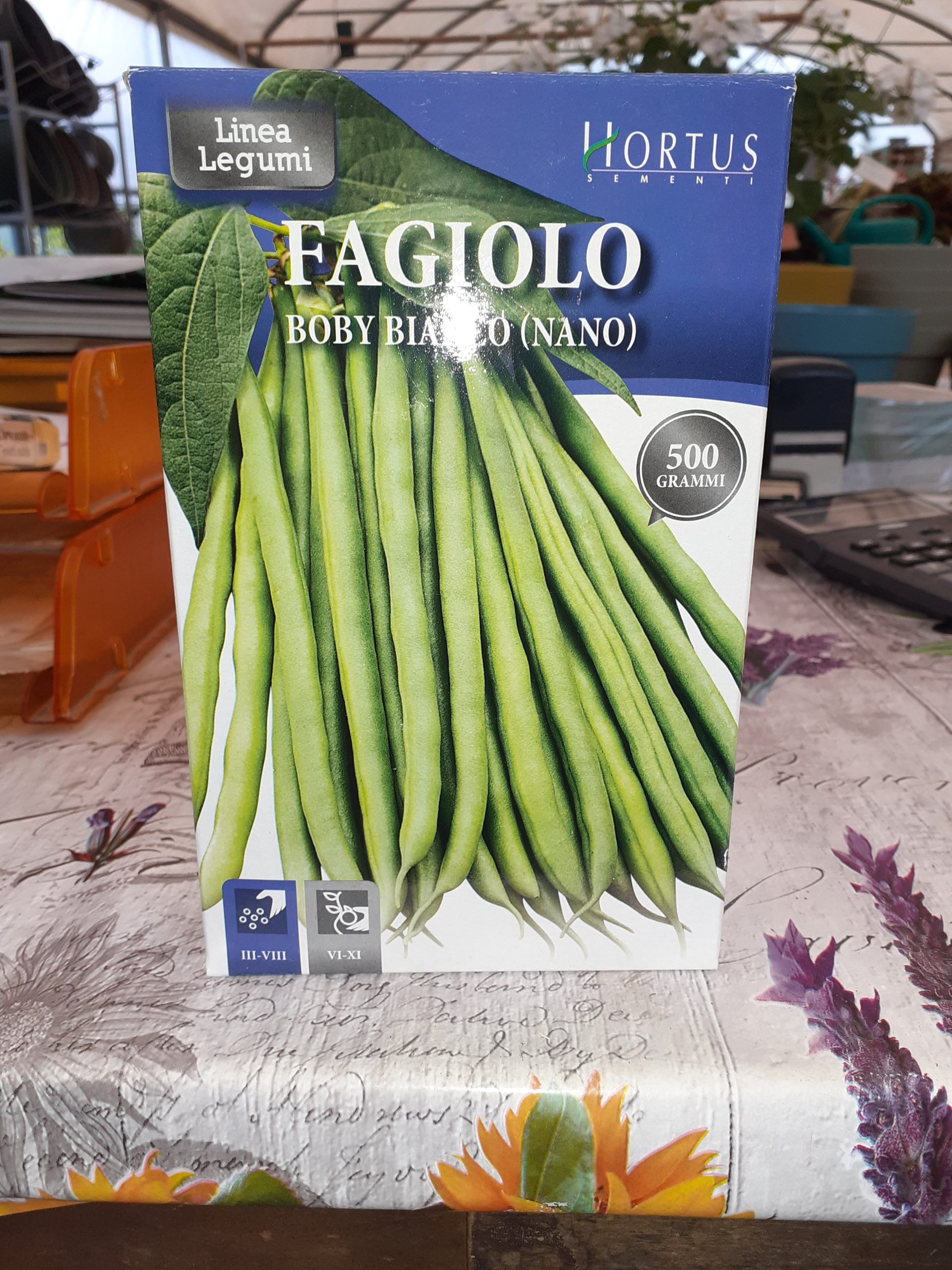Fagiolo Boby bianco nano 500gr